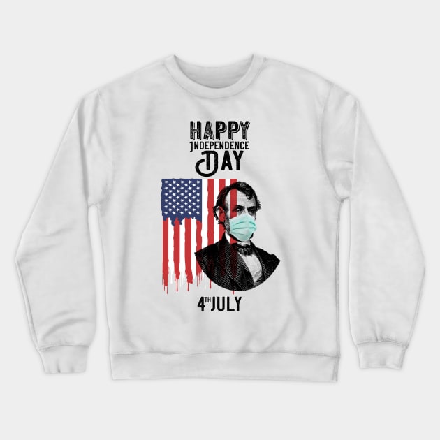 happy independence day Crewneck Sweatshirt by NASSER43DZ